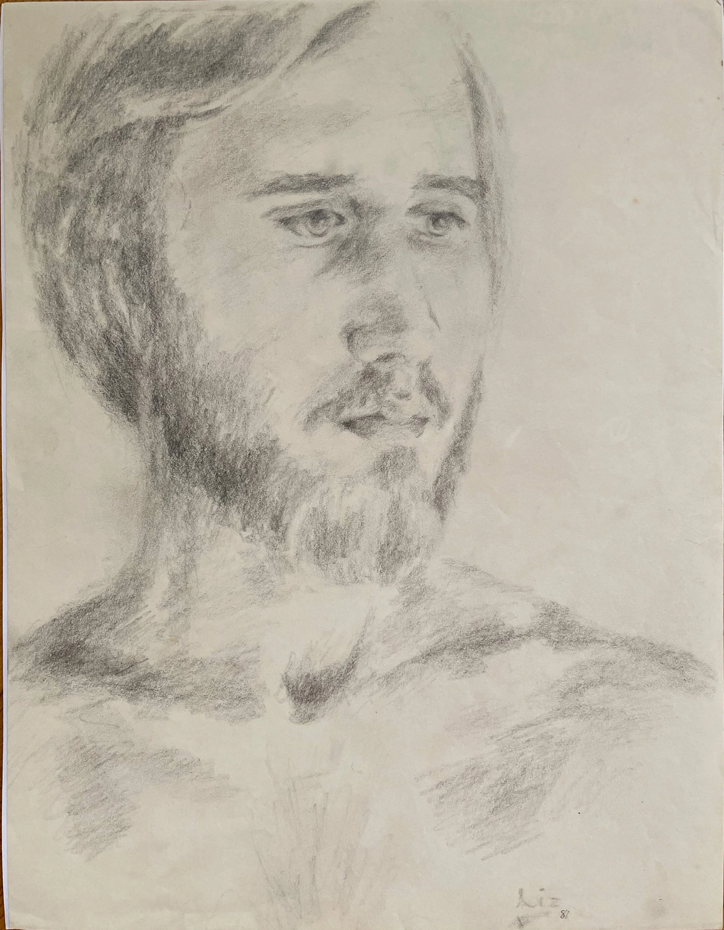 Life drawing, pencil